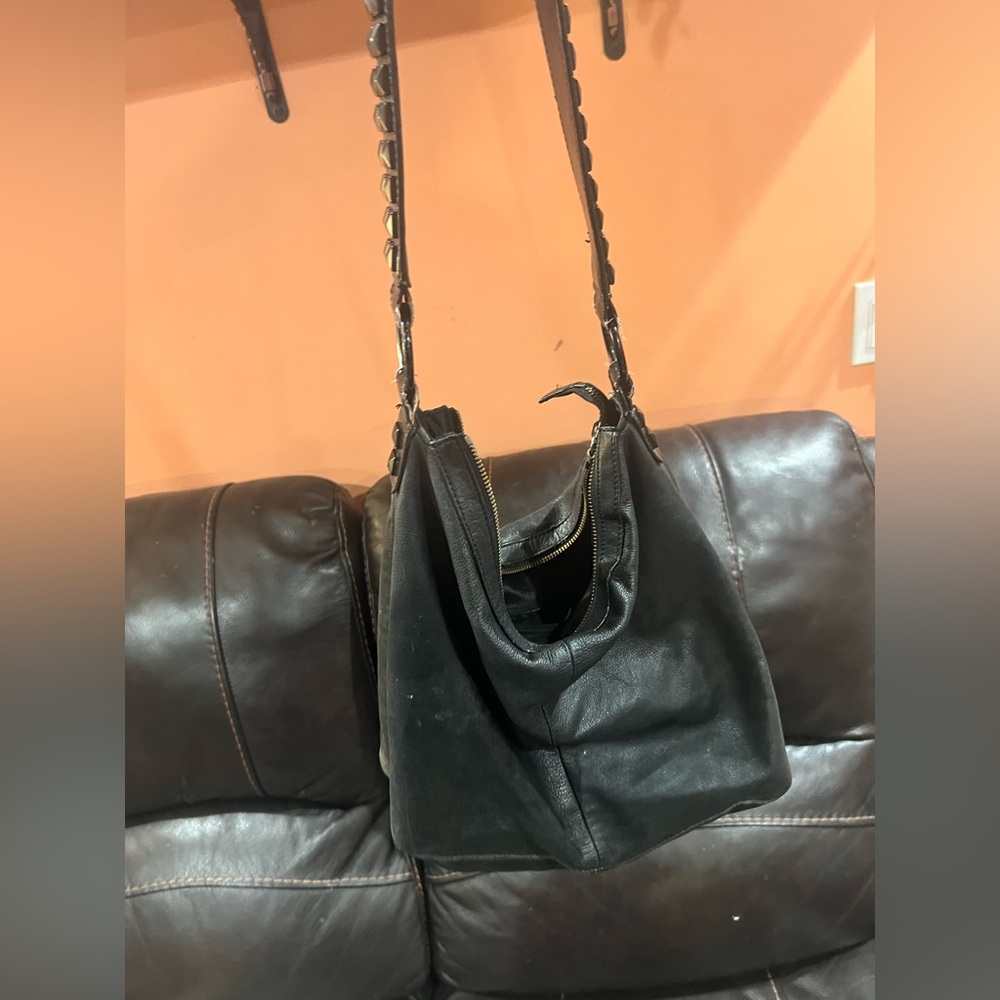 Black Leather Bag